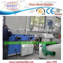 high speed of plastic PP PE PVC corrugated pipe extrusion line